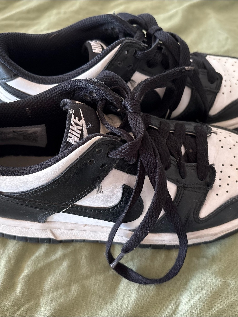 Nike Panda Dunk Low Youth Sneakers